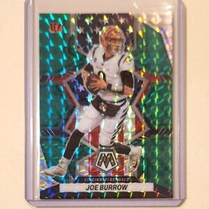 Joe Burrow Cincinnati Bengals Holographic Trading Card